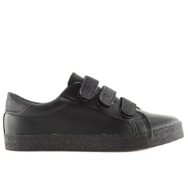 Nero XL10P Sneakers nere con velcro