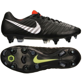 Nike Tiempo Legend 7 Elite Sg Pro Ac M AR4387-006 scarpe da calcio nero nero
