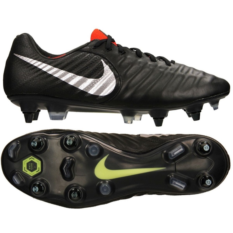 Nike Tiempo Legend 7 Elite Sg Pro Ac M AR4387-006 scarpe da calcio nero nero