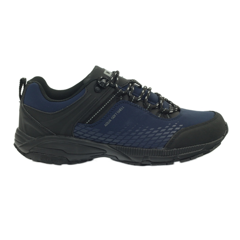 Softshell da trekking sportivo DK 19503 nero blu navy