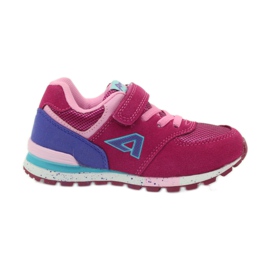 American Club Scarpe sportive americane ADI per bambini 15110 rosa