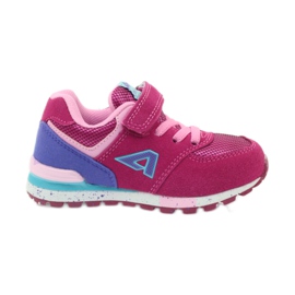 American Club Scarpe sportive americane ADI per bambini 15110 rosa