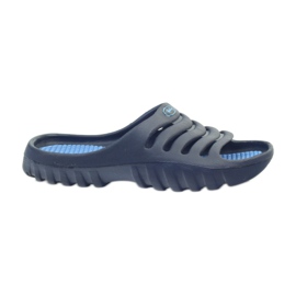 American Club Ciabatte da piscina americane per bambini blu navy