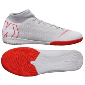 Nike Merurial Superflyx 6 Academy Ic M AH7369-060 scarpe da calcio multicolore bianca