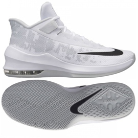 Scarpe da basket Nike Air Max Infuriate 2 Mid M AA7066-100 bianco bianco