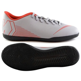 Scarpe indoor Nike Mercurial Vapor 12 Club Ic M AH7385-060 grigio grigio