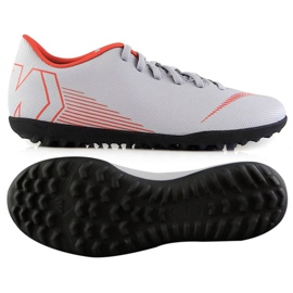 Nike Mercurial Vapor 12 Club Tf M AH7386-060 scarpe da calcio multicolore grigio