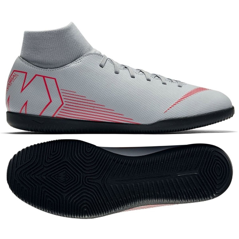 Scarpe indoor Nike Mercurial Superfly 6 Club Ic M AH7371-060 multicolore bianca
