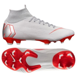 Nike Mercurial Superfly 6 Pro Fg M AH7368-060 scarpe da calcio bianco bianco