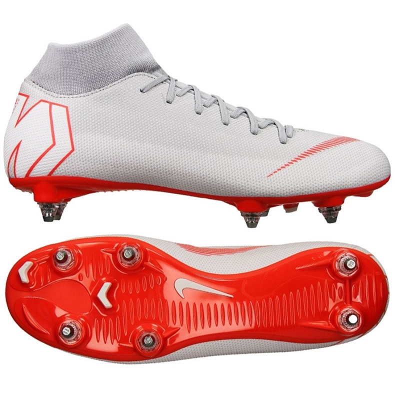 Nike Mercurial Superfly 6 Academy Sg Pro M AH7364-060 scarpe da calcio multicolore bianca