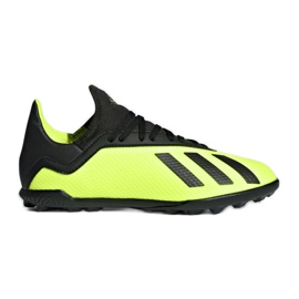 Scarpe da calcio Adidas X Tango 18.3 Tf Jr DB2423 multicolore giallo