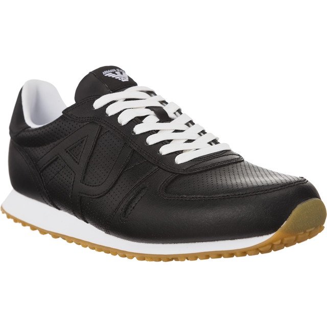 Armani Jeans Sneaker in pelle 7P423-00020 nero