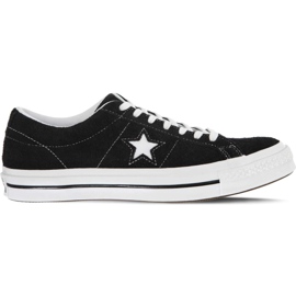 Converse One Star '74 Premium Suede Black nero
