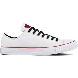Converse Chuck Taylor All Star Collegiate Colore Bianco Rosa Pop Bianco
