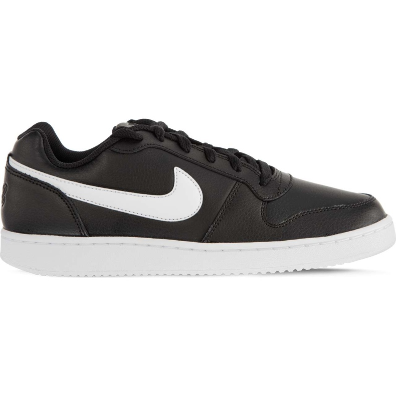 Nike Ebernon Low 002 Black White bianca nero