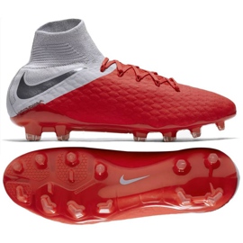 Nike Hypervenom Phantom 3 Pro Df Fg M AJ3802-600 scarpe da calcio rosso rosso