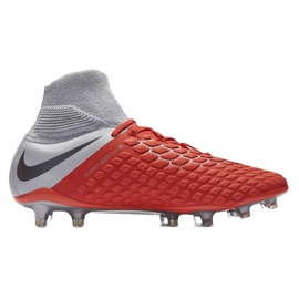 Nike Hypervenom Phantom 3 Elite Dynamic Fit Fg M AJ3803-600 scarpe da calcio nero rosso