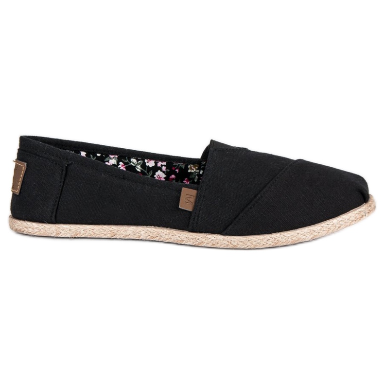 Mckeylor Espadrillas slip-on nere nero