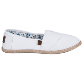 Mckeylor Espadrillas slip-on bianche bianco