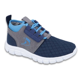 Scarpe per bambini Befado fino a 23 cm 516X035 blu grigio blu navy