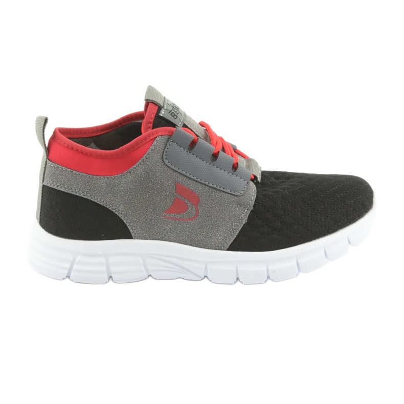 Scarpe per bambini Befado fino a 23 cm 516Y037 nero grigio rosso