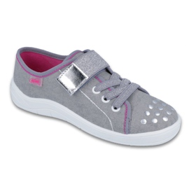 Scarpe per bambini Befado 251Y108 grigio rosa