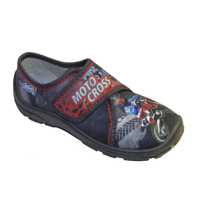 Scarpe per bambini Befado 974X324 blu grigio rosso
