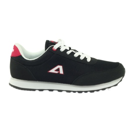 American Club Scarpe sportive da donna ADI americane 1756 nere nero rosso