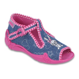 Scarpe per bambini Befado 213P106 blu rosa