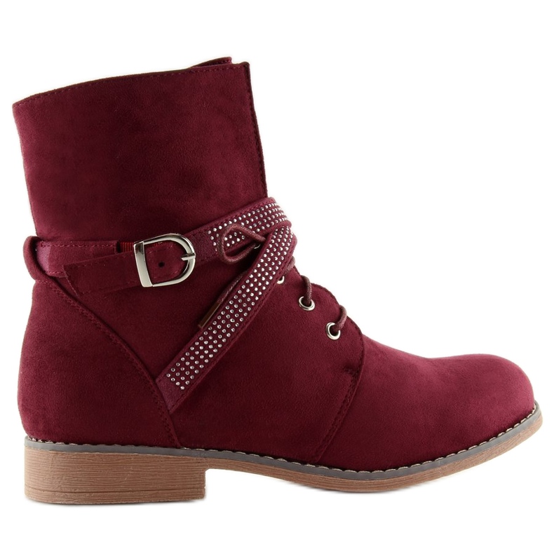 Stivali donna bordeaux W305 Wine rosso