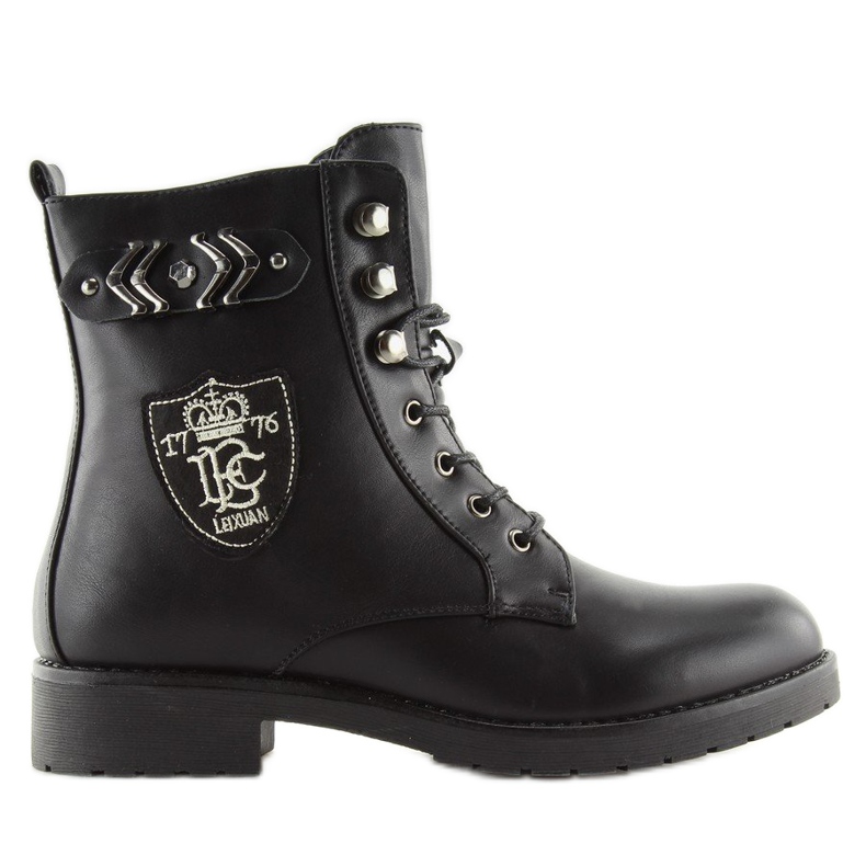 Stivali neri da donna stivali neri H950 Black nero