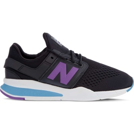 New Balance Ws247ff Tritium Pack nero con cadetto blu viola