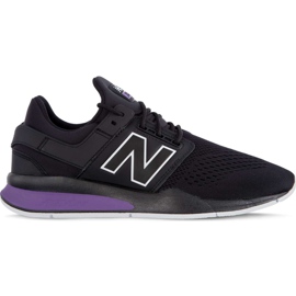 New Balance Ms247 è Tritium Pack Black With Faded Violet nero