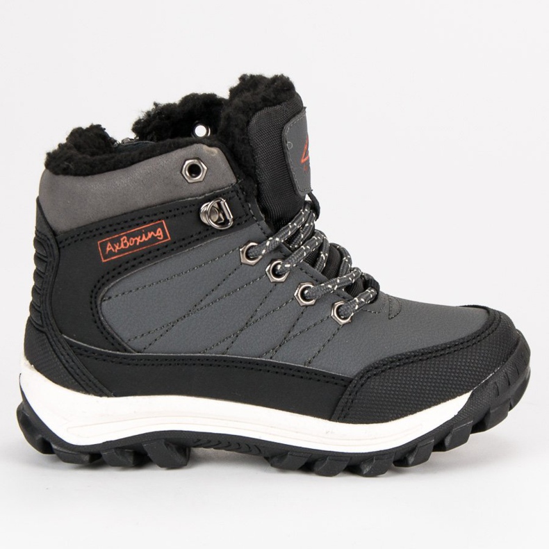 Ax Boxing Calde calzature sopra la caviglia grigio