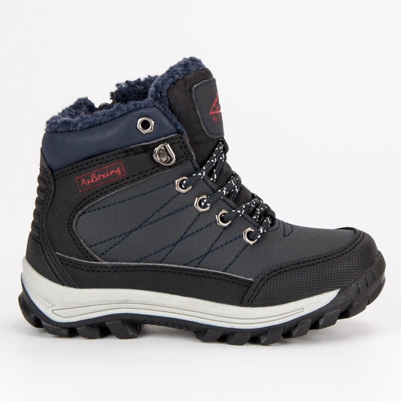 Ax Boxing Calde calzature sopra la caviglia blu