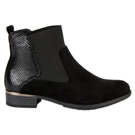 Lucky Shoes Comodi stivali Jodhpur nero