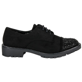 Bello Star Eleganti scarpe scamosciate nero