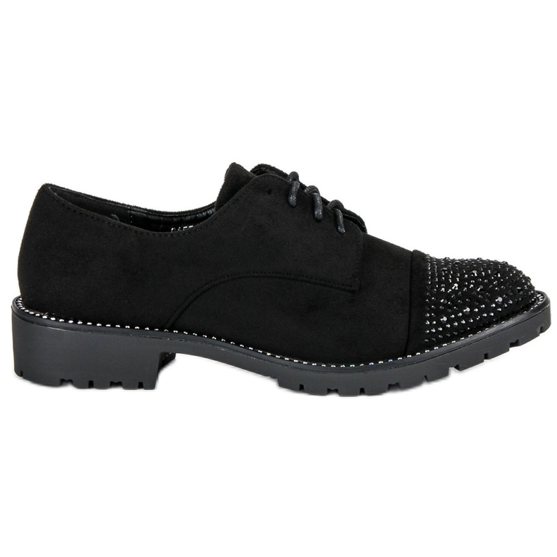 Bello Star Eleganti scarpe scamosciate nero