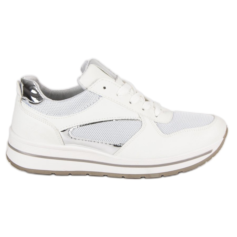 Scarpe sportive alla moda bianca
