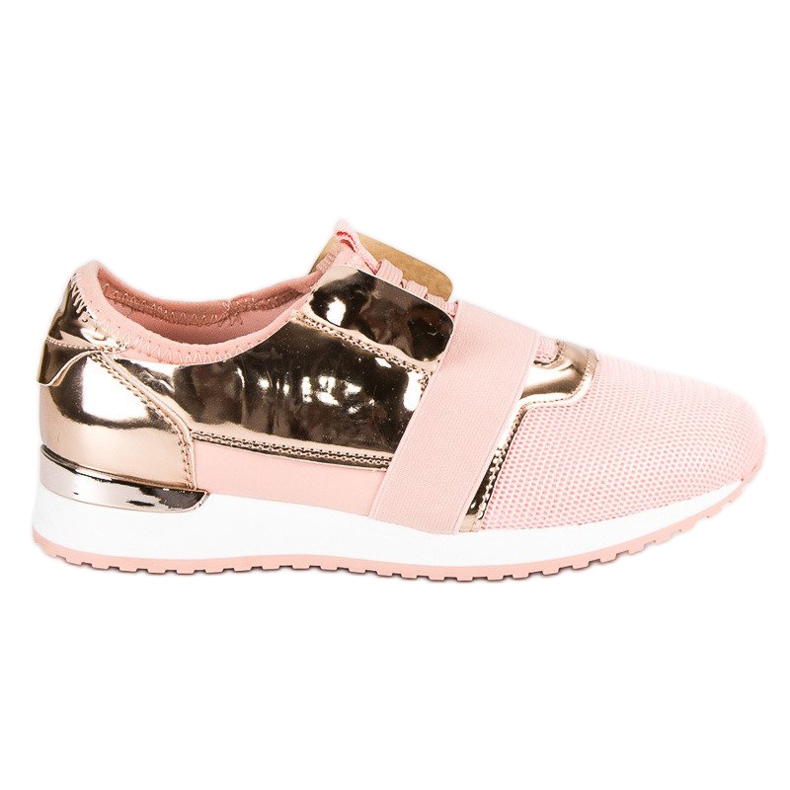 Scarpe sportive slip-on rosa