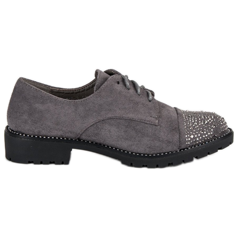 Bello Star Eleganti scarpe scamosciate grigio