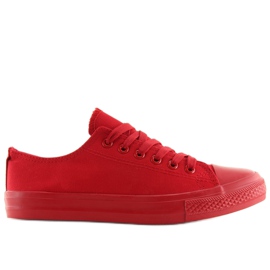 Sneakers donna monocolore rosse NB176 Big Red rosso