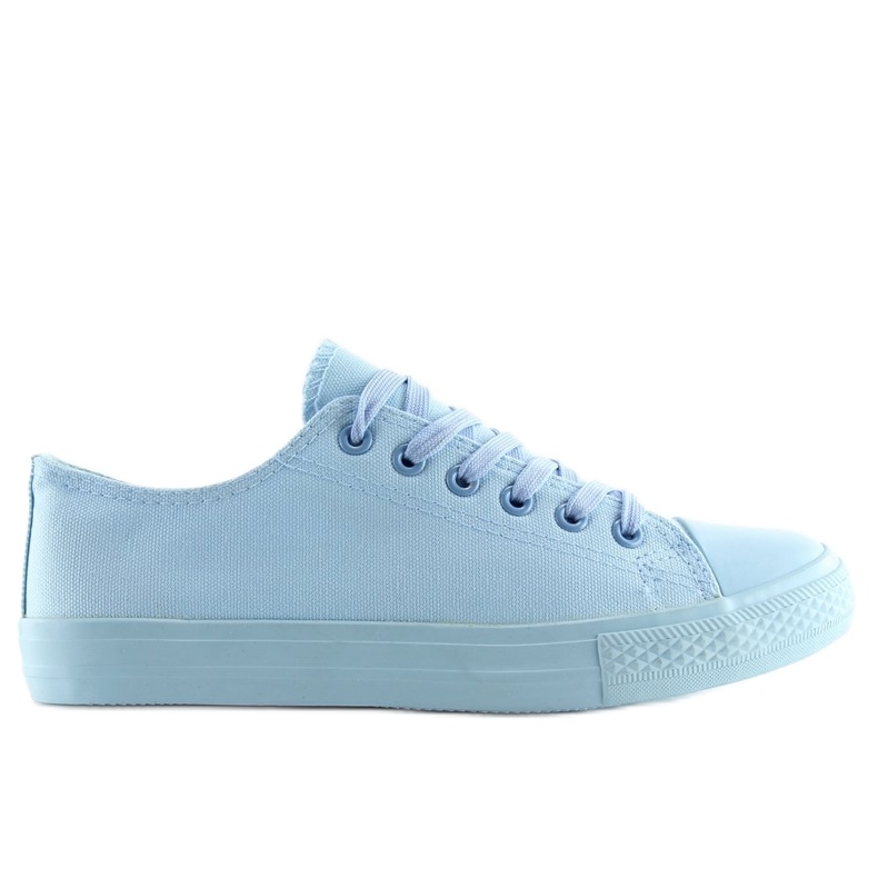 Sneakers donna blu monocolore NB176 L.BLUE
