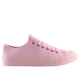 Sneakers donna monocolore rosa NB176 Pink
