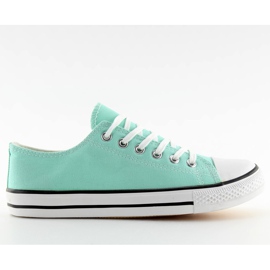 Sneakers classiche da donna menta XL03 L.GREEN verde