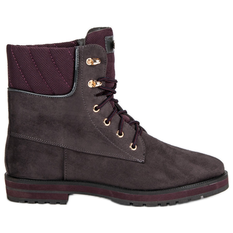 Lucky Shoes Lavoratori in camoscio grigio