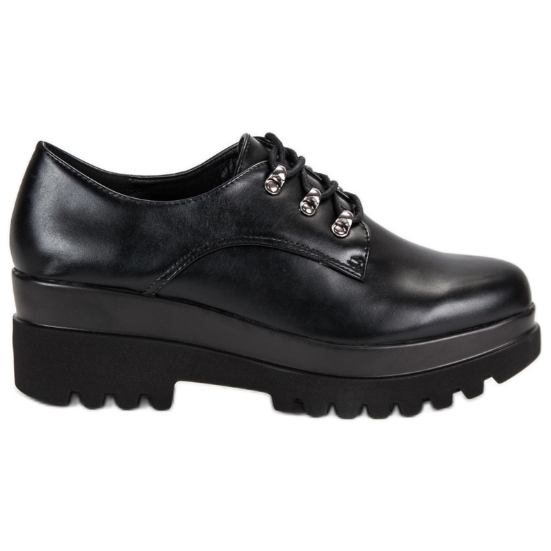 Scarpe da donna allacciate nero