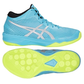 Scarpe da pallavolo Asics Gel-Volley Elite Ff Mt M B750N-400 multicolore blu