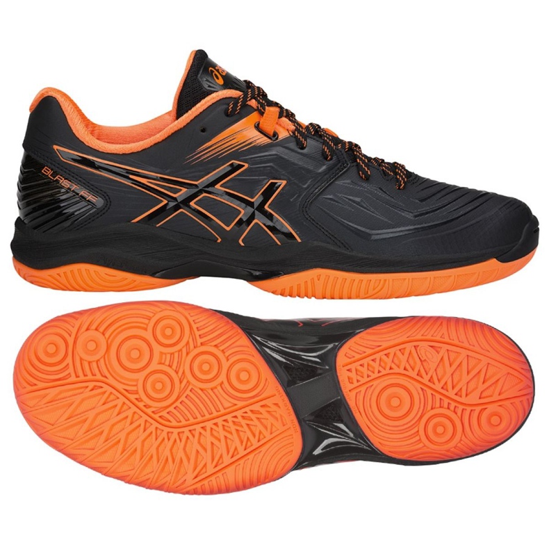 Scarpe da pallamano Asics Blast Ff M 1071A002-601 rosso nero