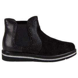 Lucky Shoes Stivaletti Chelsea neri nero